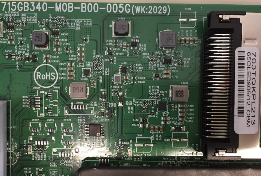 65OLED855/12_OBM 65OLED805/12_OBM 715GB340-M0B-B00-005G 703TQKPL213 Mainboard