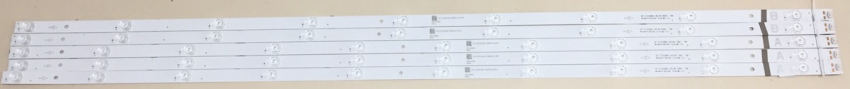 55UL6C63DG SET5 3x RF-FU550011AE30-1001 A0 2x RF-FU550011BE30-0901 A0 LED Backlight
