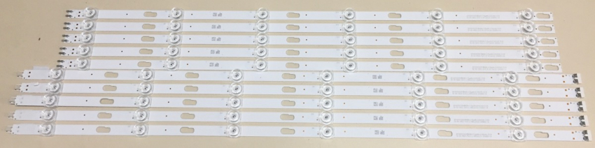 GU65CU7199 SET10 5x 261501010335 30-65-0D23-5x12-R-617.5x12.5-220903-1.9 5x 261501010345 30-65-0D23-5x12-L685.2x12.5-220903-1.9 LED Backlight