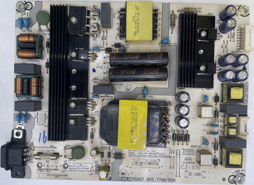 H50AE6400  RSAG7.820.7748 HLL-4360WB Netzteil