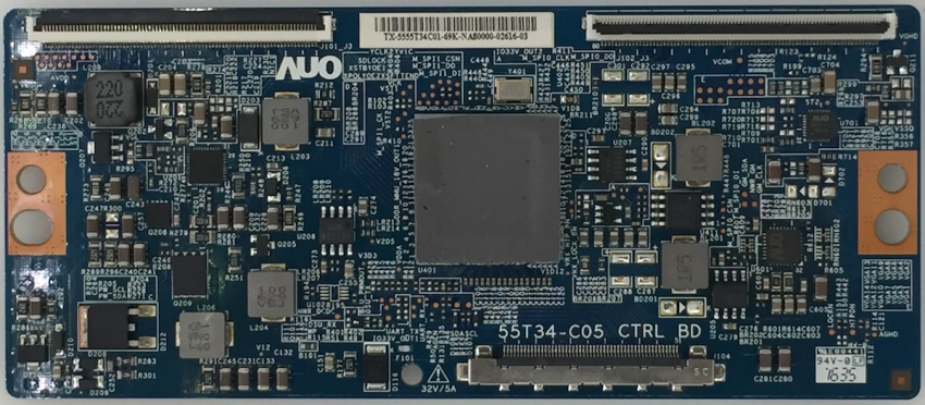 H55ME65650 H55MEC5650 55T34-C05 CTRL BD TX-5555T34C01 T-Con