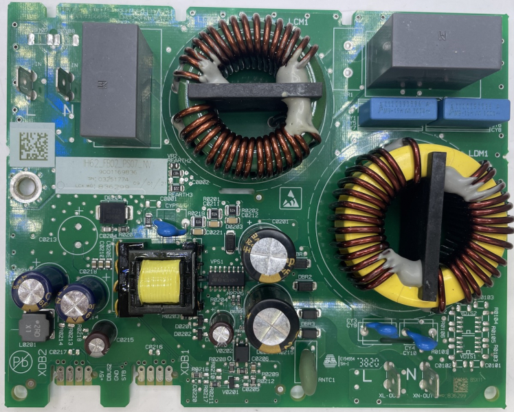 HMI40IC EH845BFB1E/17  IH62_FB-PS07.PCB 8001155843 REV.L IH62_FB02_PS07_NV 9001169836  COMPONENT LAYER