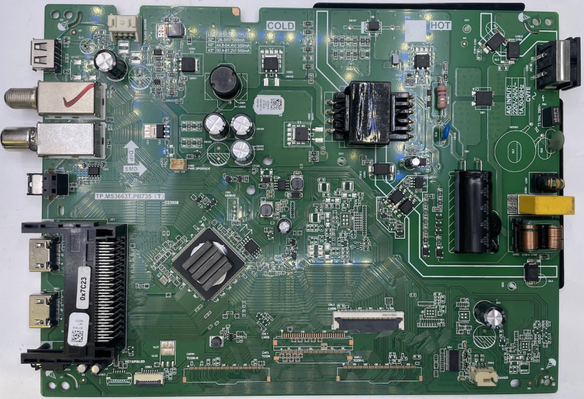 40GFB5340 TP.MS3663T.PB735 T BZ1510  Mainboard