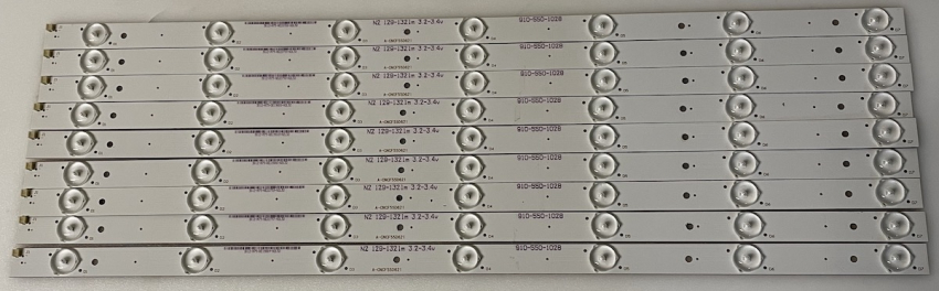 CLB55B1256S  Set9  9xA-CNCF55D621    910-550-1028   LED Backlight   für  CLB55B1256S