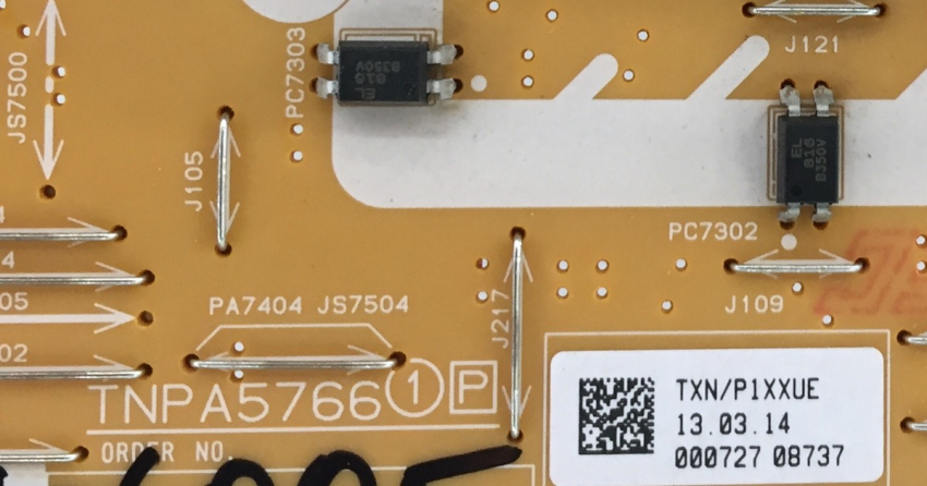 TX-L47DTW60 TNPA5766(1P) TXN/P1XXUE Netzteil
