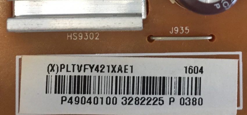 49PUK4900 715G6677-P02-001-002S PLTVFY421XAE1 Netzteil