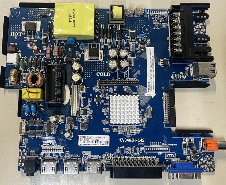 JTC GENESIS 4 (DVB-PM14009HCATS) Mainboard CV3463H-C42-12-P1 LSC400HN03-W