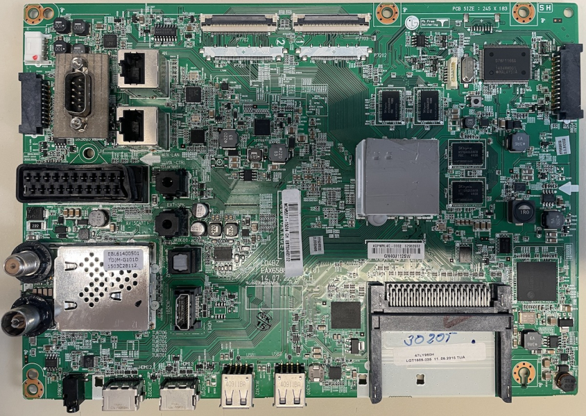 47LY960H EAX65886202(1.0) EBT63493102 62982602 Mainboard