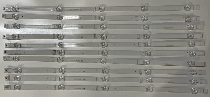 65MUC7111    Set10   10xCRH-A653030051001BREV1.1  LED Backlight z für  65MUC7111