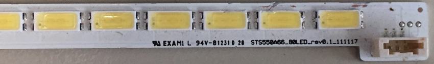 PTV5524D33 STS550A55_B0LED_REV0.1_111117 01012A LED Backlight