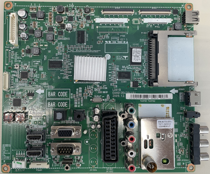 EAX61354204(0) EBU60902207WR Mainboard