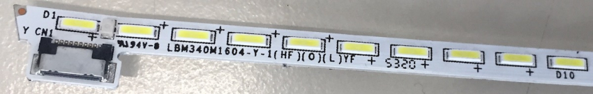 3DB2 LBM340M1604-Y-1(HF)(O)(L)YF 210B416FAA4ED35LGE LED Backlight