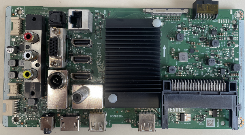 D50V900M4CWH 17MB170 23665163 050819R4 Mainboard