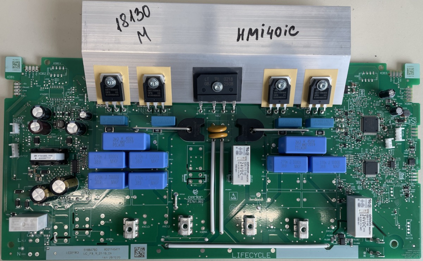 HMI40IC  LC_PB_R_21-15-04 8001145411 9001245546 IH6LC_PB PCB COMPONENTLAYER 011876 REV.F  P2761.002  Systemelektronik