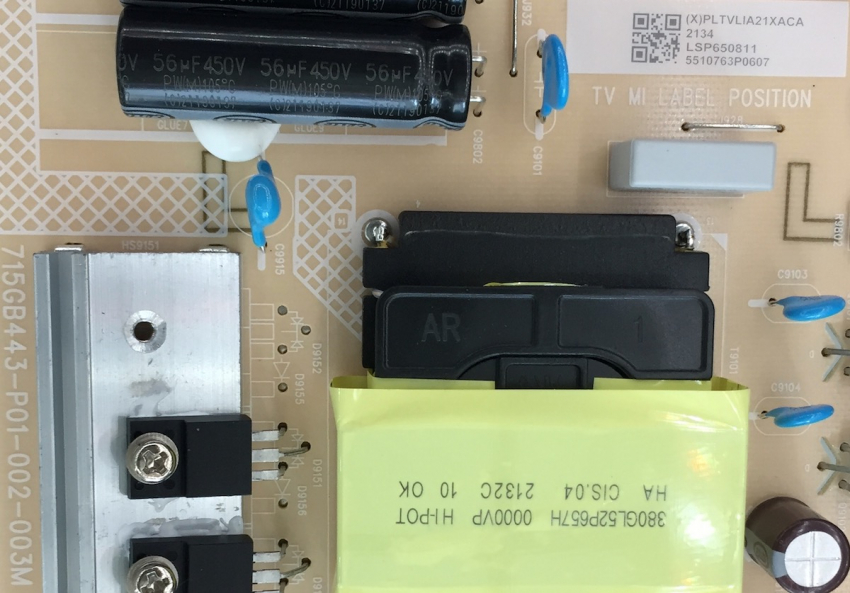 65PUS7906 65PUS7965 715GB443-P01-002-003M PLTVLIA21XACA Netzteil