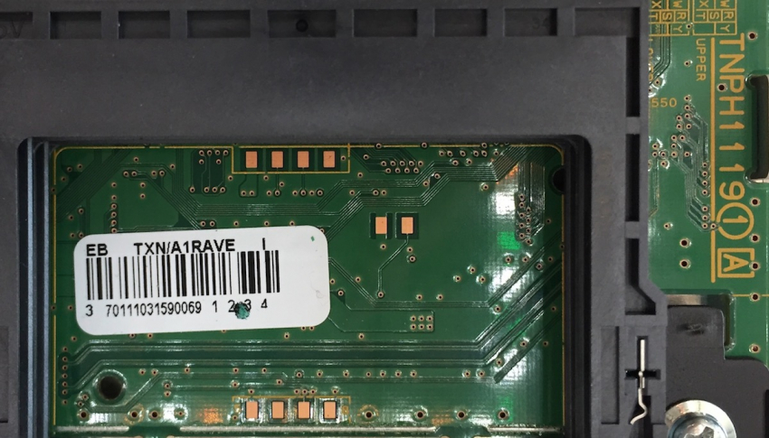 TX-60CX750E TNPH1119 1A TXNA1RAVE  Mainboard