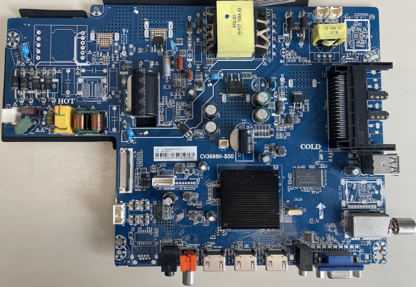UAF40E6300  CV3686H-B50 7.D3686HB50120.3A1 Mainboard