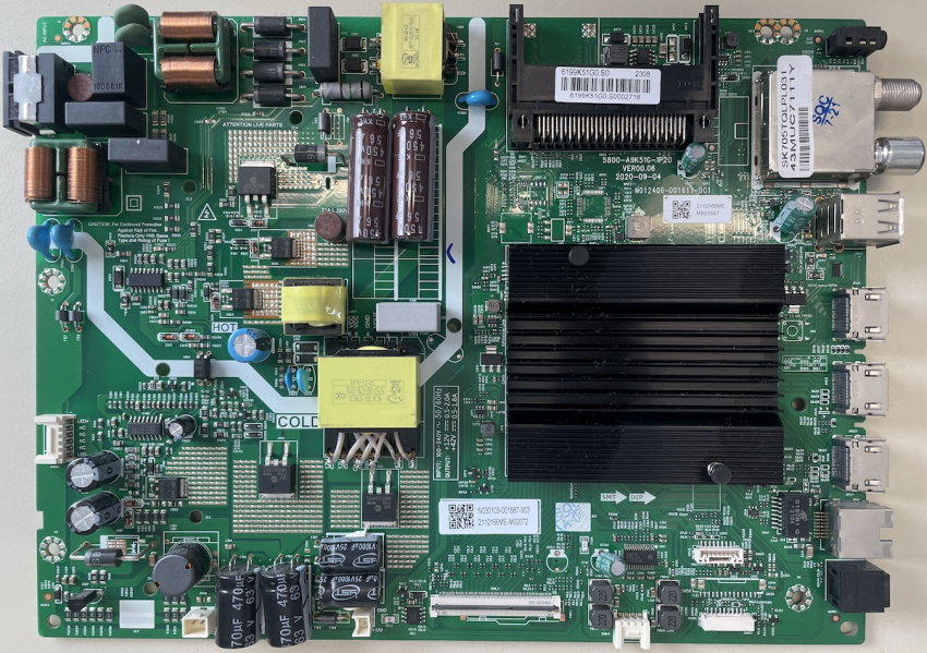 43MUC7111Y 5800-A9K51G-1P20 SK705TQLPL031 6199K51G0.S0  Mainboard