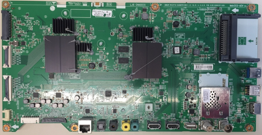 55UH950V EAX66751305 (1.0) 64188505 Mainboard