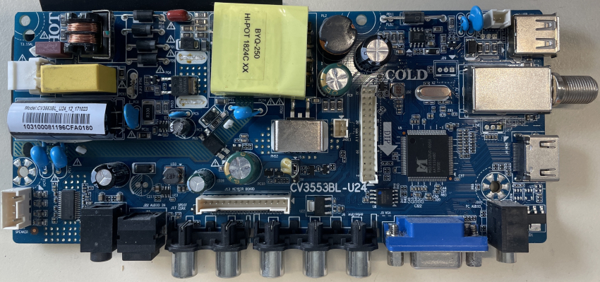 CV3553BL-U24 7.D3553BLU2412.1A3 103100081 Mainboard