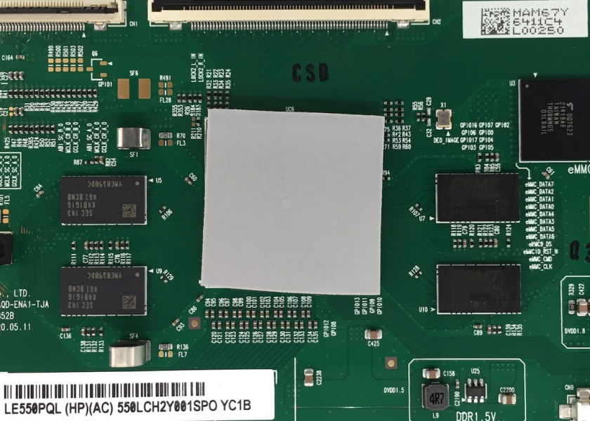 OLED55C17LB  6411C4 LE550PQL(HP)(AC) 6870C-0852B T-CON