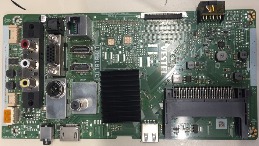 D43F500M4CWI  17MB181TC 23690361 Mainboard