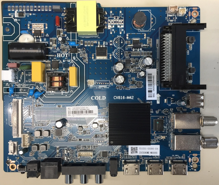 24MTE3001Z CV816-M42 7.E816M4212000.1A1 Y010301-000896-004 motherboard