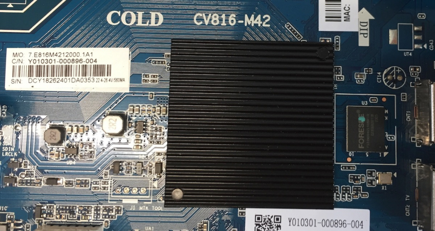 24MTE3001Z CV816-M42 7.E816M4212000.1A1 Y010301-000896-004 motherboard