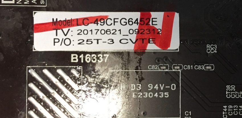 LC-49CFG6452E  T.MS6486.711 LC490DUY-SHA1 20170621_092312 Mainboard