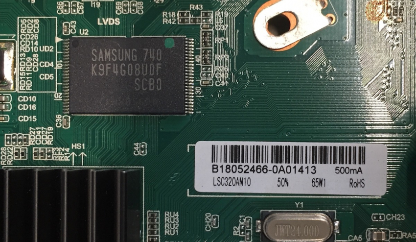 LC-32HI5232E TP.MS6486.PB710 LC320AN10 20180327_160200 Mainboard
