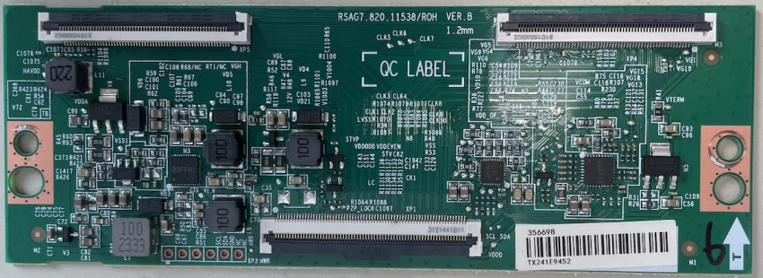 65E6KT 65A6K RSAG7.820.11538/ROH 356698 H41802PNS86A1 T-con