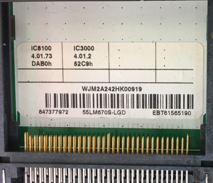 Mainboard EAX64307906(1.0) EBT61565190  z.b für 55LM660S 55LM670S
