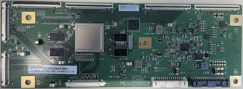 XR-​55A80J LE550AQP-​ENA1-TCA 6870C-​0848C LE550PQL(HP)(A4) 6380B4 T-Con