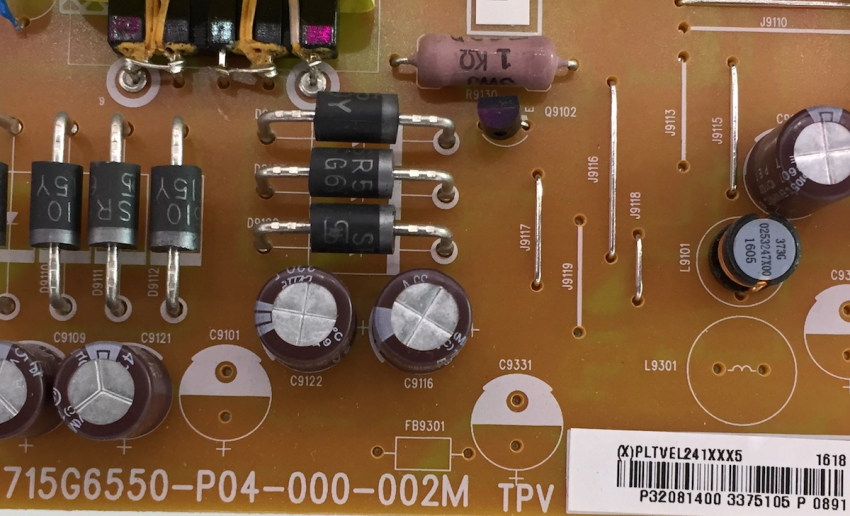 32HFL3010T 715G6550-P04-000-002M PLTVEL241XXX5 Netzteil