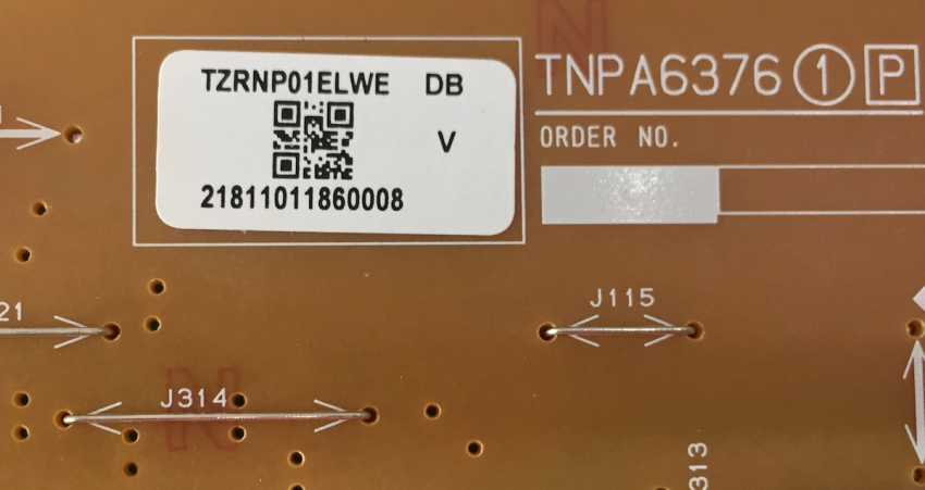 TX-49EXN688  TX-49ETX686 TX-49EXX689 TX-49EXF687 TNPA6376 1P TZRNP01ELWE Netzteil