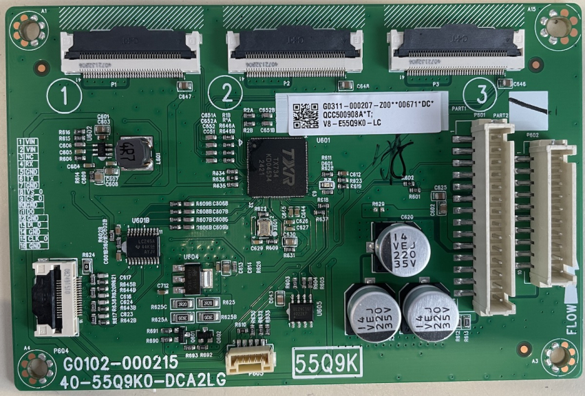 55MQLED85  G0102-000215 40-55Q9K0-DCA2LG G0311-000207 Inverter