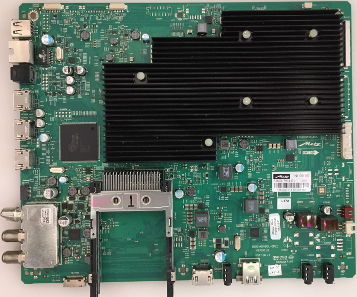 43TX68 motherboard 5800-A616GU-0P20 616GU7914.S1