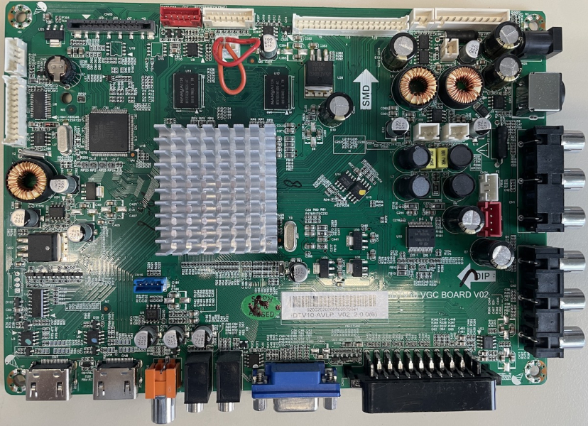 TechniVision32isio iDTV10-AVLP  iDTV10  VGC BOARD V02 Mainboard