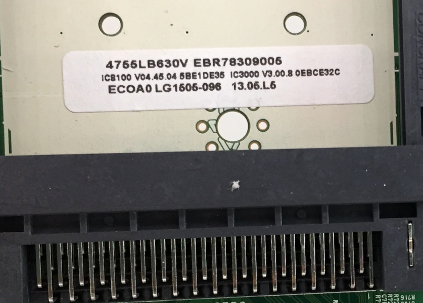 47LB630 55LB630 Mainboard EAX65384005(1.2) EBT62800442 EBR78309005