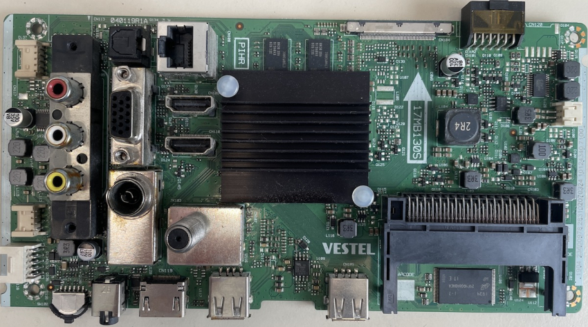 ODL65750UV-TIB  17MB130S 23600978 Mainboard