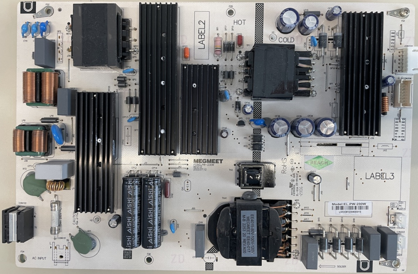 75UG10V1 EL.PW-230W REV1.0 Netzteil