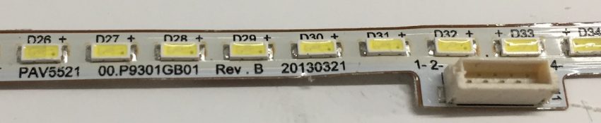 PAV 5521 00.P9301GB01 REV.B LED Backlight