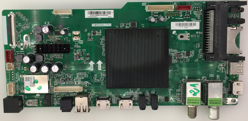 LC-65UK7253E Mainboard T.MS6886.U703 LSC650FN04-4