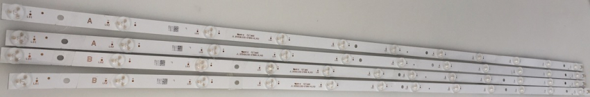 D55U446, 55UA3A63D, LT-55VU6900, ODL55750UV D55U551N1CW  Set4   2x JL.D550B1330-078AS-M_V02 und 2x JL.D550C1330-078AS-M_V02 LED-Backlight für D55U446, 55UA3A63D, 55U2963DG  LT-55VU6900,ODL55750UV