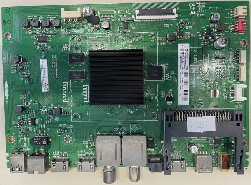 65UD6696 65UD6306 Mainboard 40-MS86H1-MAA2HG 08-CS65CUN-OC403AA