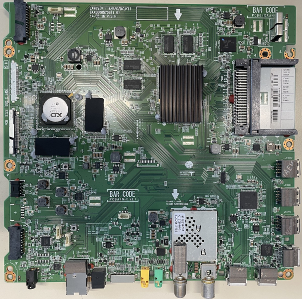 49UB820V EAX66085703(1.0) EBT63453402 Mainboard