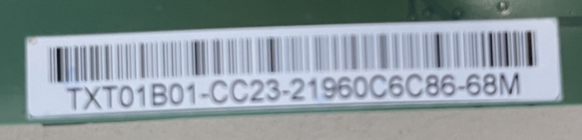 DVX5M  V650DK5-CKS1 TXT01B01-CC23-21960C6C86-68M  T-CON