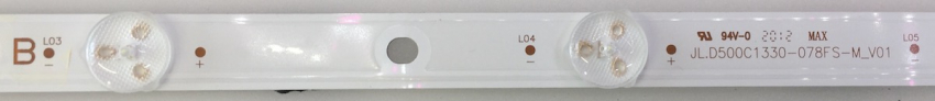 D50V800M4CWH MD31881 Set3 2xJL.D500C1330-078ES-M_V01 A und 1xJL.D500C1330-078FS-M_V01 B LED Backlight