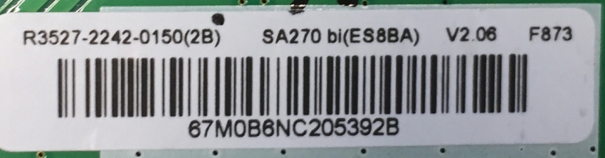SA270A6I RG270 R0171-2271-0182  R3527-2242-0150(2B) 67M0B6N Mainboard