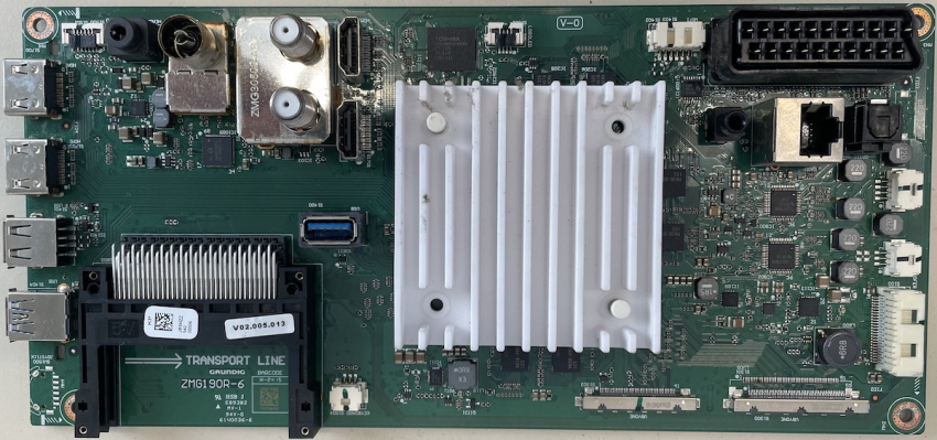 65FLX9590BP  ZMG190R-6 JR9HZZ  Mainboard